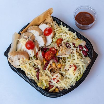 California chicken taco salad