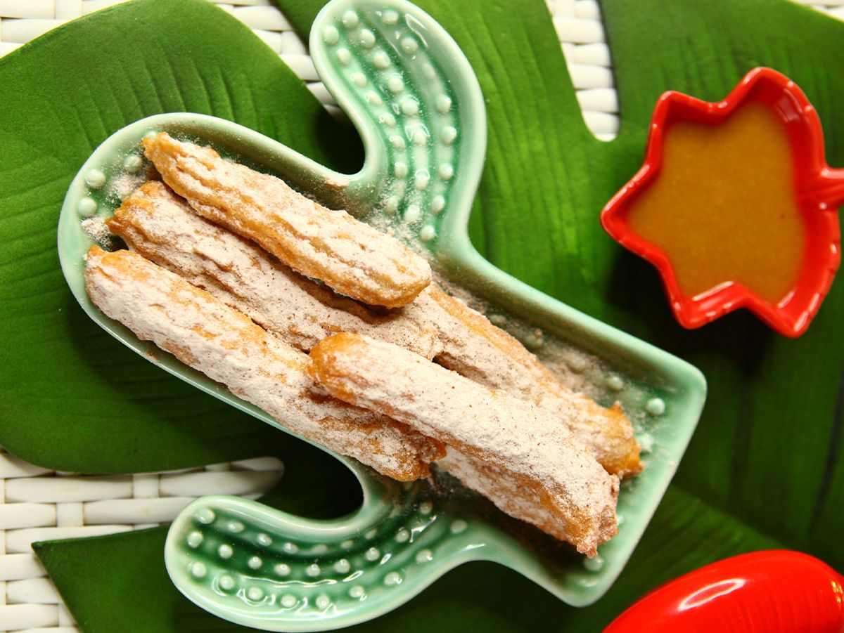 Churros With Cinnamon And Sugar