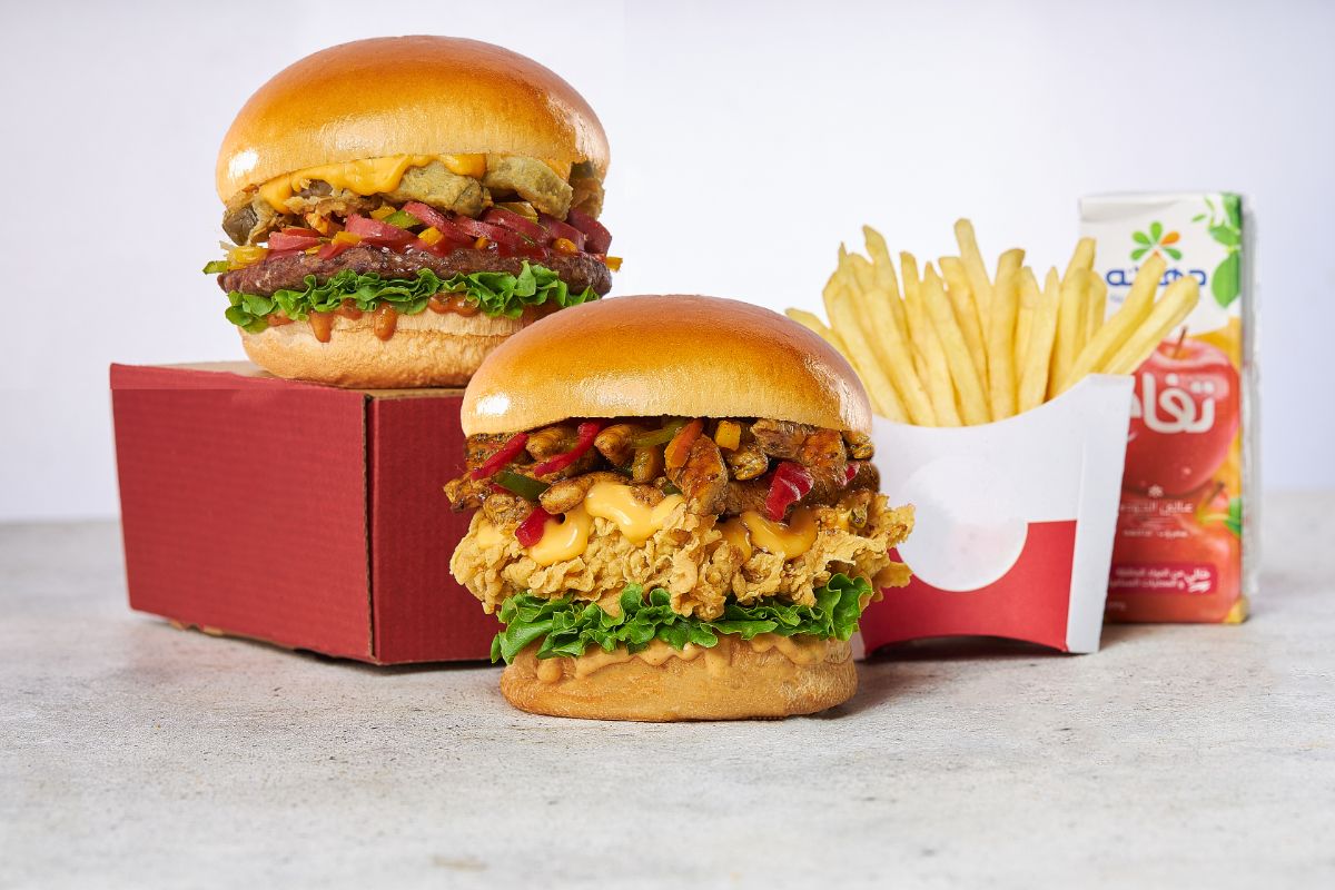Brioche Mix Beef And Chicken Box 2 Sandwiches