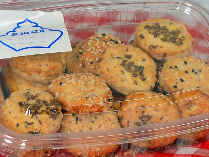 Salted Biscuit With Spices Platter