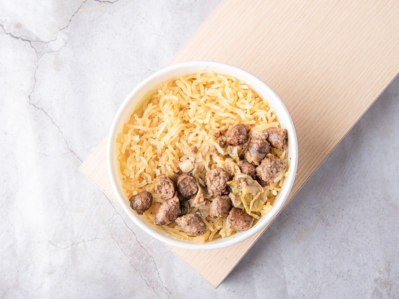 Makhrota With Baladi Sausage