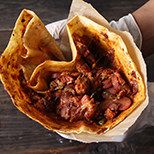 Chicken Fajita Crepe