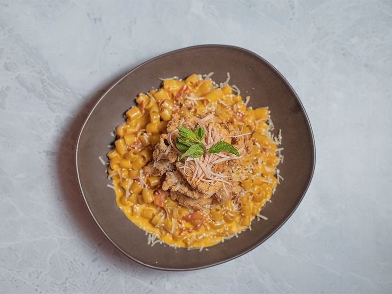 Chicken Mac And Cheese Pasta