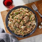 Truffle Steak Fettuccini Pasta