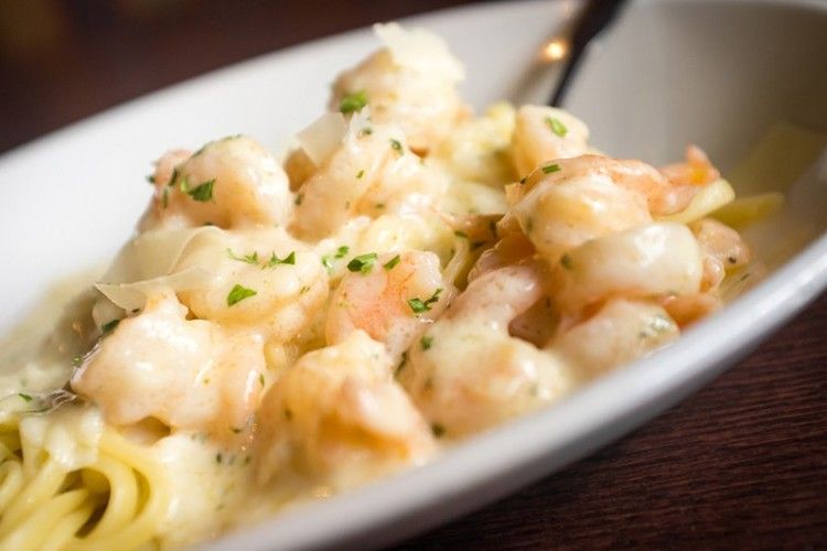 Pasta With Sweet And Sour Seafood