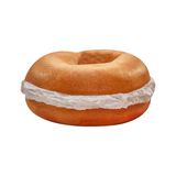 Brown Cream Cheese Bagel