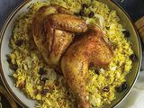 1/4 Chicken Mandi With Basmati Rice