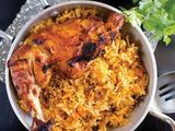 1/2 Grilled Chicken With Biryani Rice