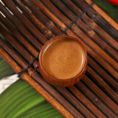 French coffee with hazelnut