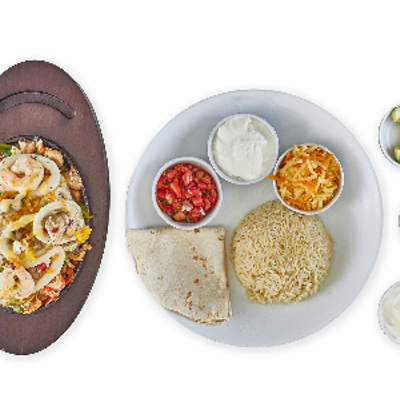 Seafood Fajita Taco