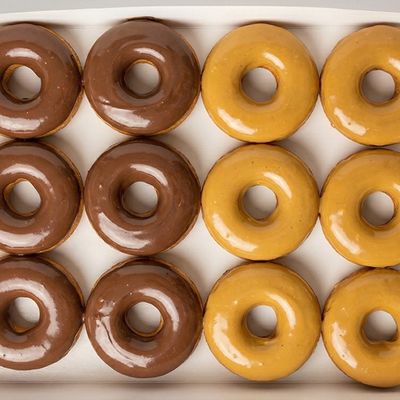 12 vegan biggie donuts