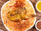 1/2 Chicken Mandi With Biryani Rice