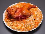 1/2 Chicken Mandi With Basmati Rice
