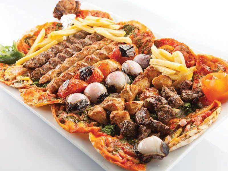 Mix Grills Tray Enough For 12 Persons
