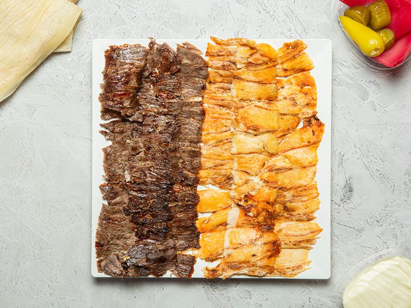 Mix Shawerma Slices Meal