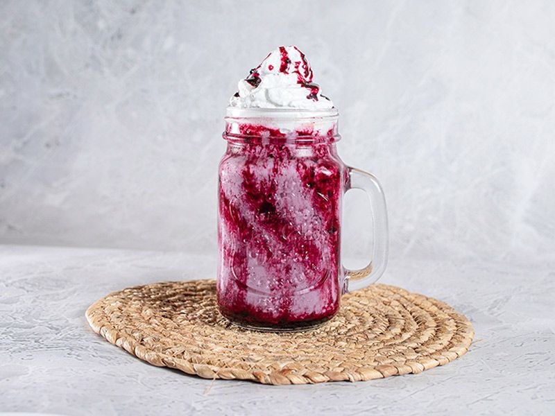 Blueberry Milkshake