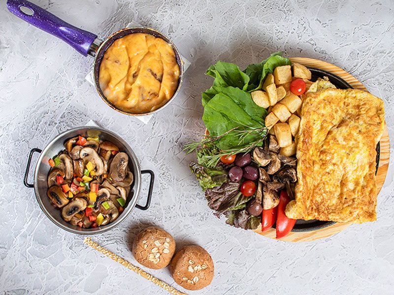 Mushroom Omelette