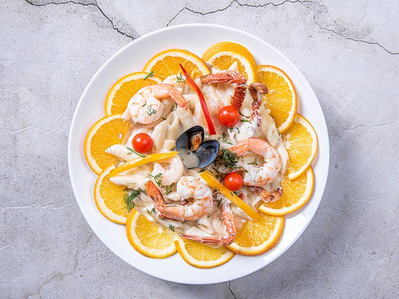Red Shrimp Pasta
