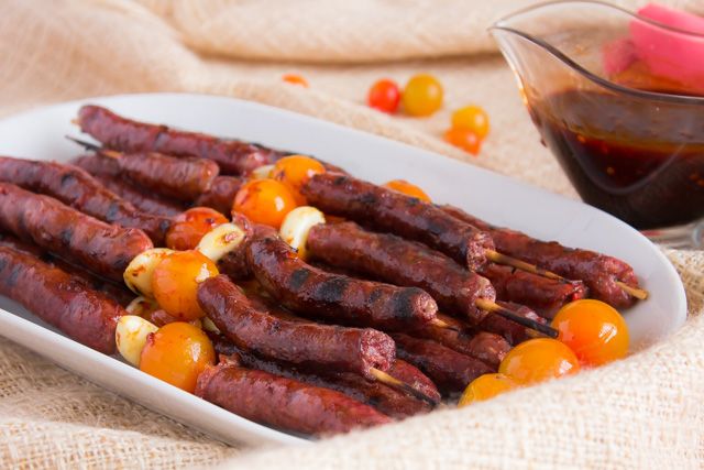 Grilled Oriental Sausage