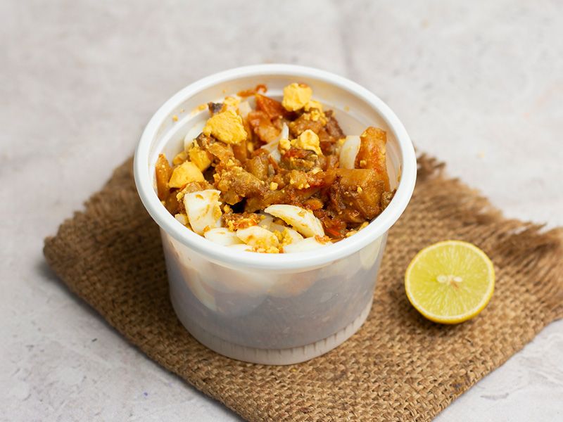 Mesakaa With Egg Box