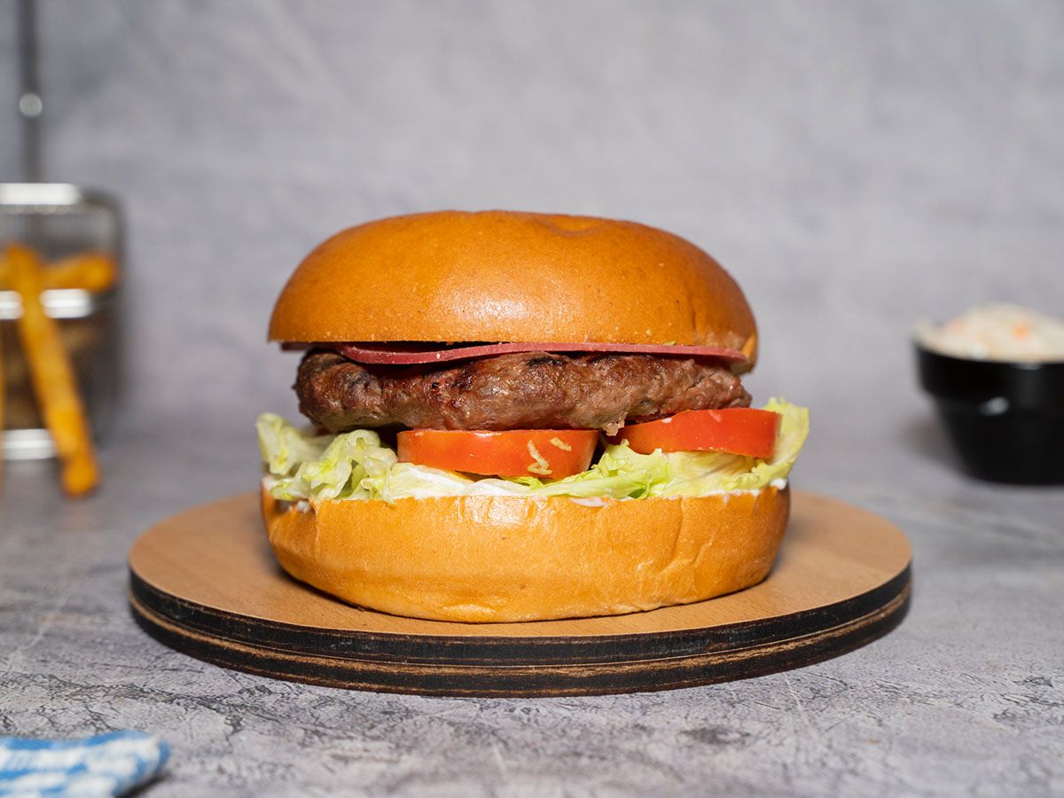 Smoked Beef Burger Sandwich