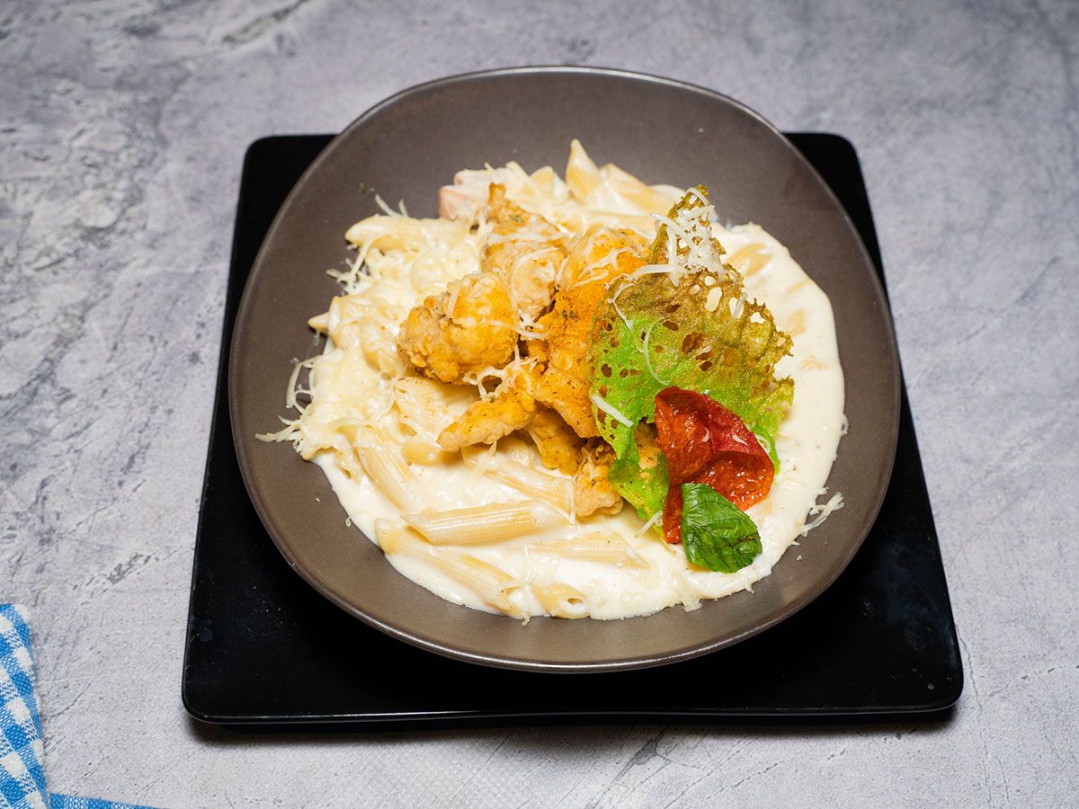 Crispy Chicken Pasta