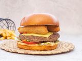 Juicy Lucy Burger Sandwich