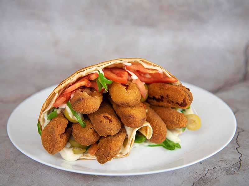 Corn Dog Crepe