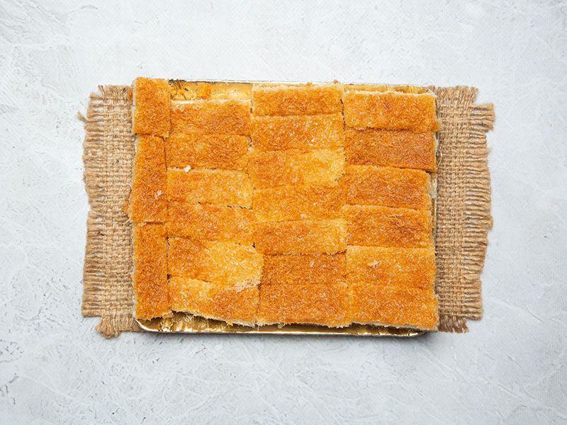 Konafa With Cream