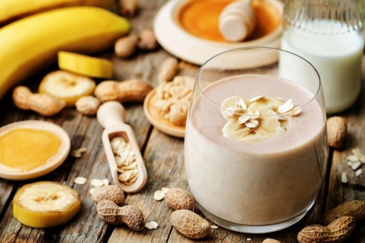 Peanut With Milk Juice