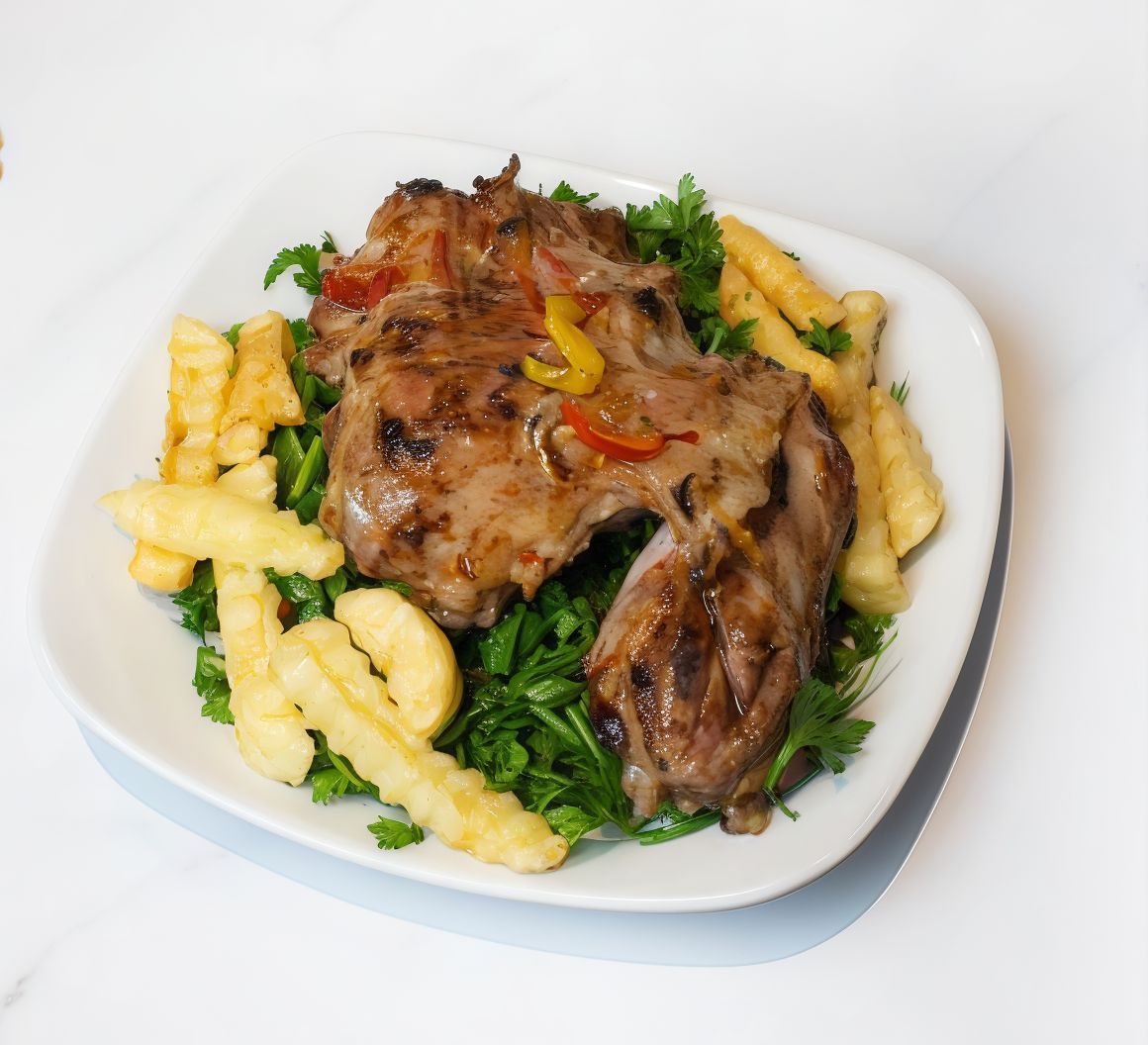 Boneless Lamb Shank With Vegetables Casserole