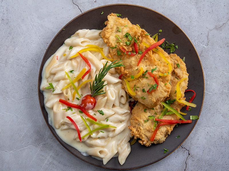 CHICKEN COUNTRY BARBECUE With Pasta