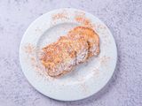 Pancake With Cinnamon And Powder Sugar
