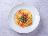 Spaghetti Lentil Bolognese
