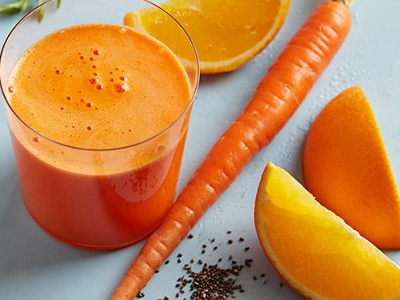 Orange With Carrot Juice