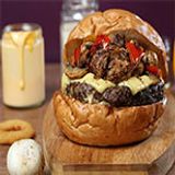 Volcanos Burger Sandwich