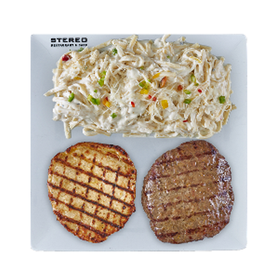Grilled Mixed Burgers