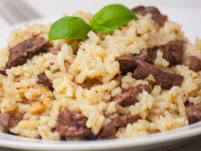 Liver rice dish