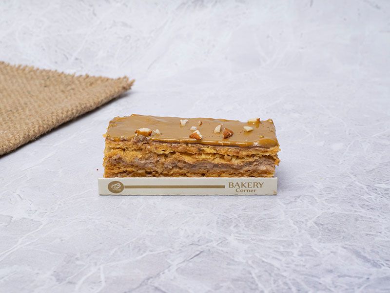 Caramel Millefeuille Gateau