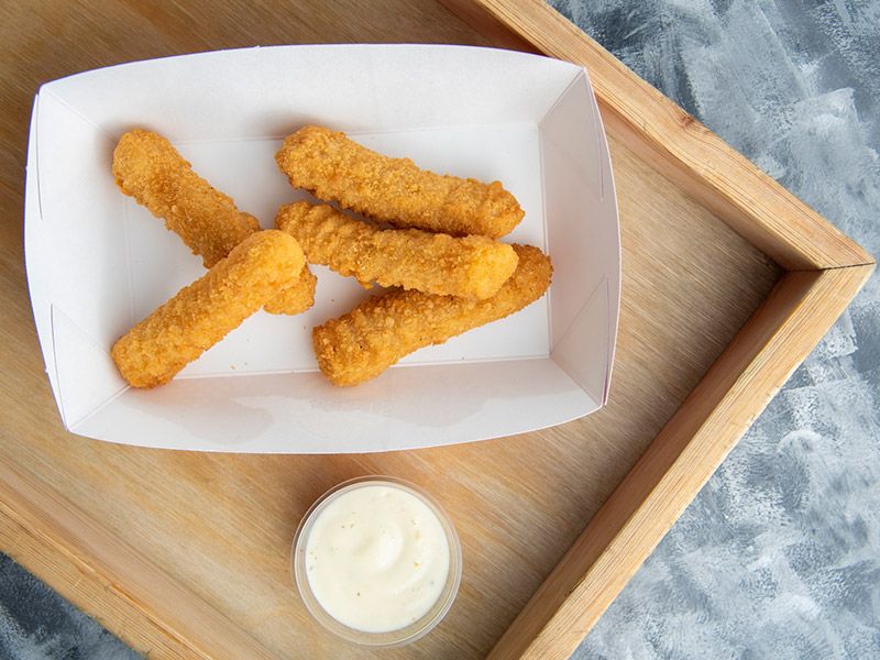 Mozzarella Cheese Sticks With Jalapeno - 5 Pieces