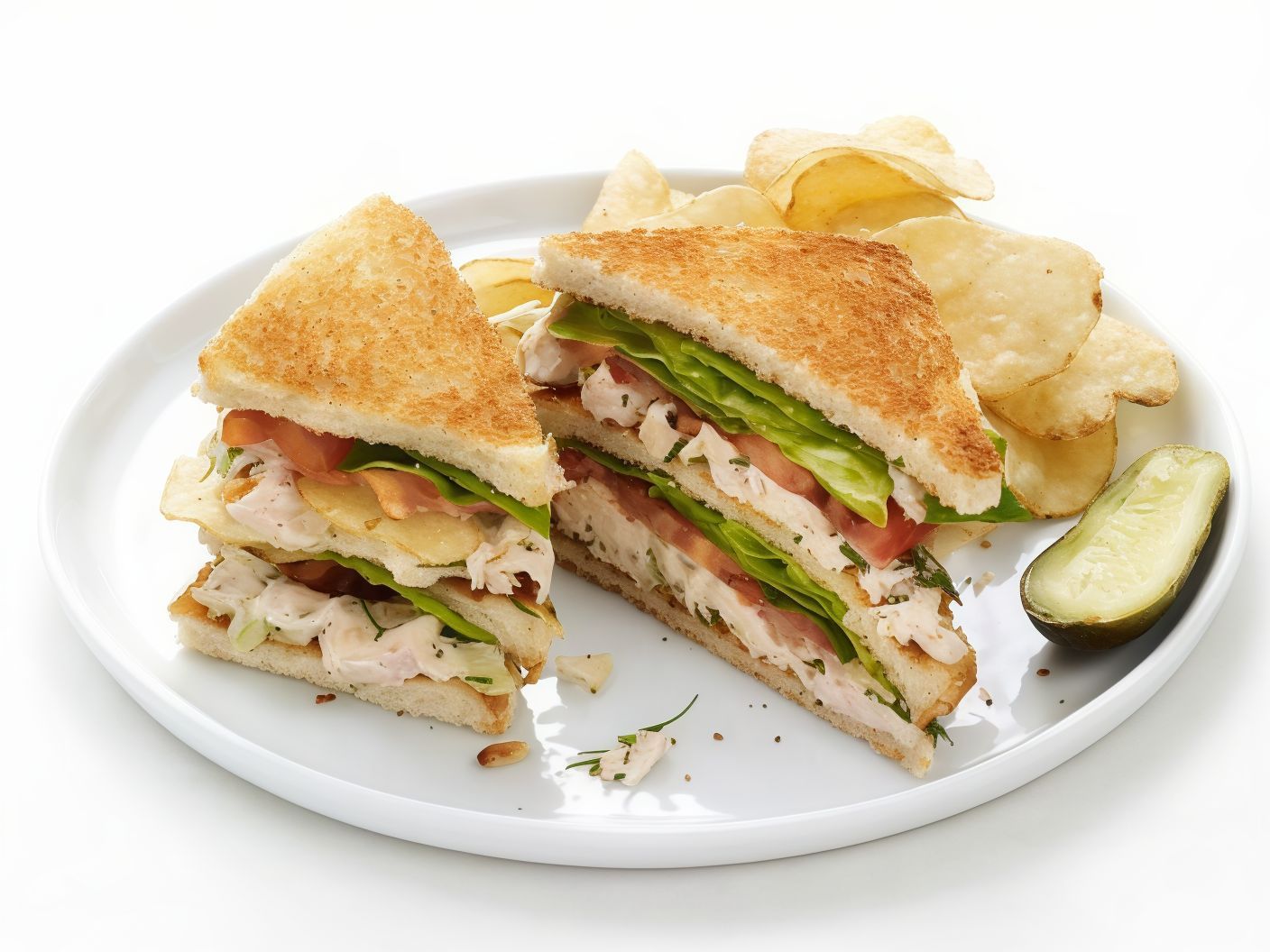 Potato Chips Sandwich