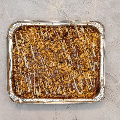 Nutella Chocolate and Nuts Pie