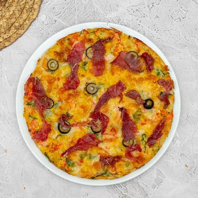 Pastrami Oriental Pizza