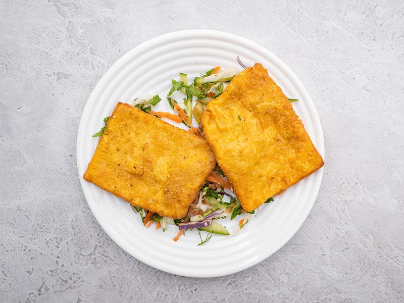 Fried cheese dish