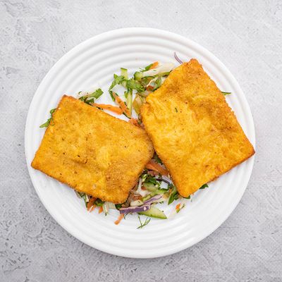 Fried cheese dish