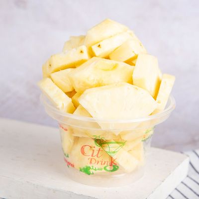 Compote Pineapple Slices Dish