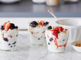 Fruits yogurt