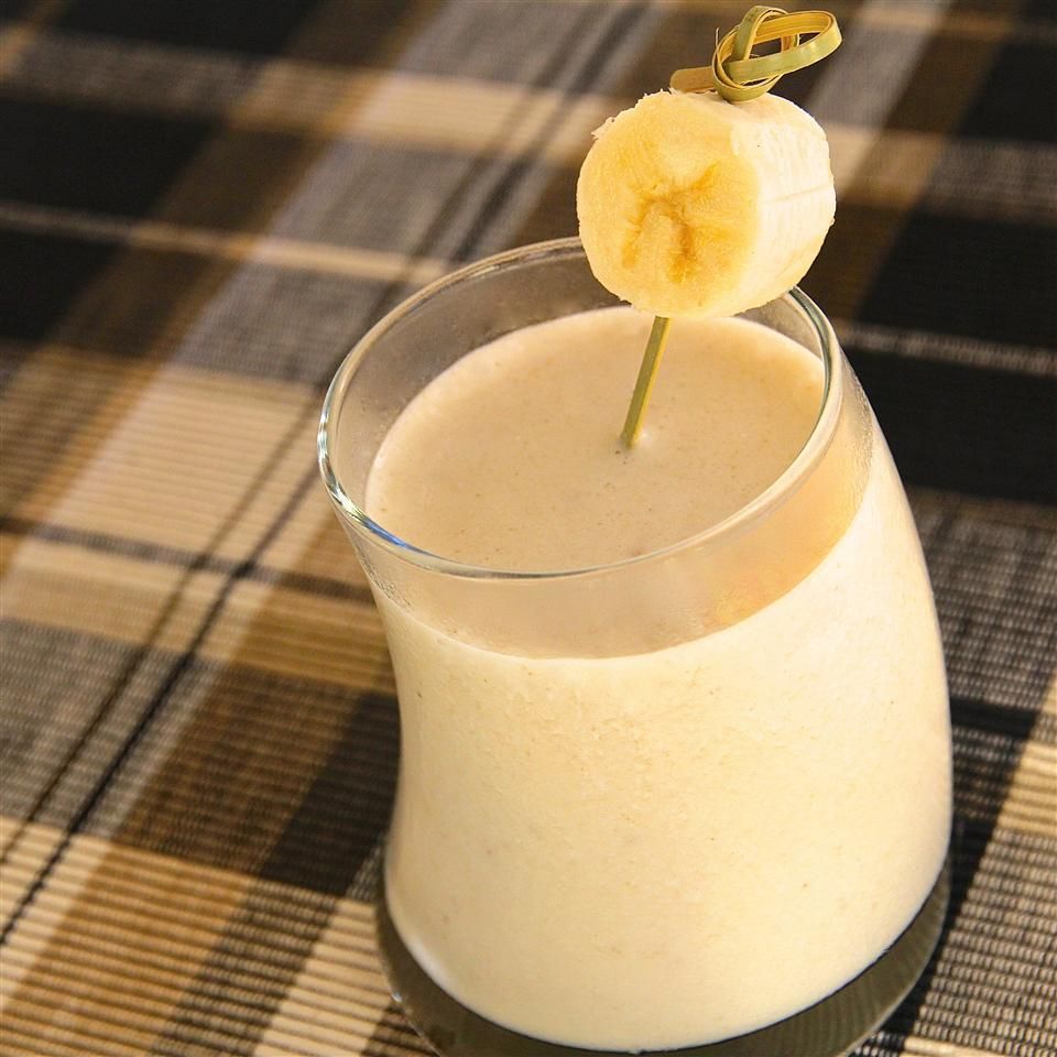 Banana With Milk Juice