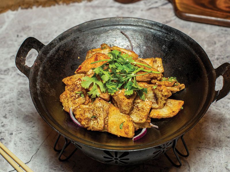 T05 Fried Tofu With Potato