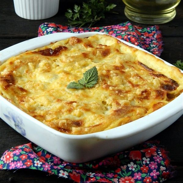 Pasta With Bechamel Liver